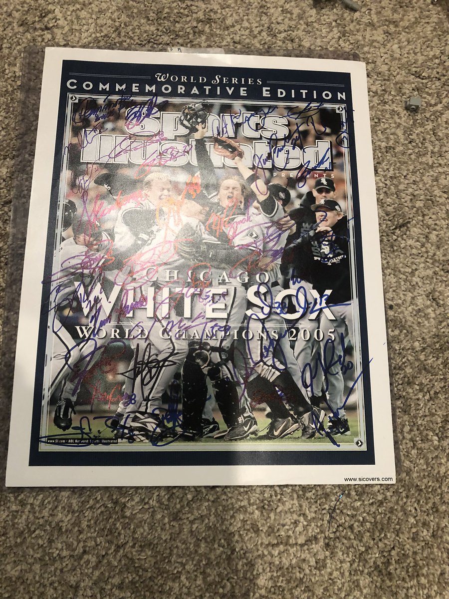 whitesoxsigs's tweet photo. Great to add Luis Vizcaino today. Thanks @FYSC_cards! #whitesox #romlb #05wschamps https://t.co/N7JqwTjN7Y