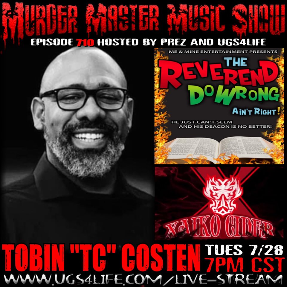 UGSocietyFTI's tweet photo. Ep 710 @tobincosten Tues 7/28 pm CST
Tune in at https://t.co/YaZWjcGP2K
Like, Follow, Subscribe #murdermastermusicshow
#truvision #xaiko #nolimitrecords #tru #masterp #kinggeorge #revdowrong #rap #realhiphop https://t.co/Hvo7RVD4oo