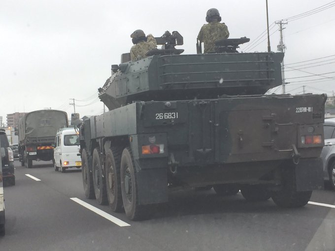 自衛隊車両のtwitterイラスト検索結果