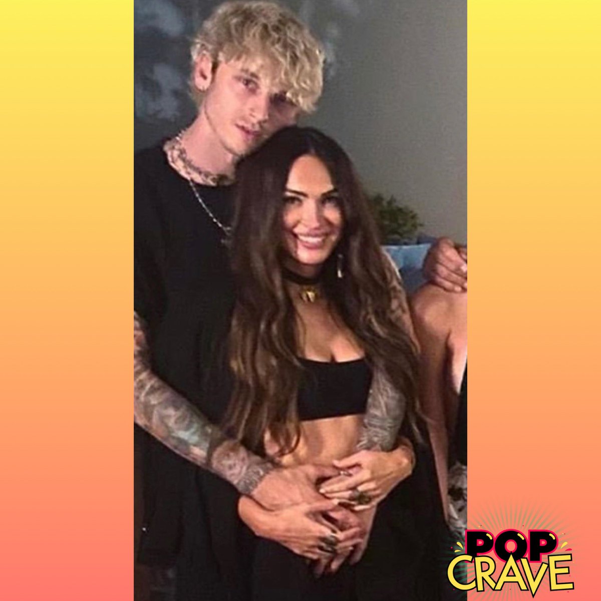 PopCrave's tweet photo. Machine Gun Kelly and Megan Fox are couple goals in new Instagram photo. ❤️ https://t.co/q9MEmAJp7v