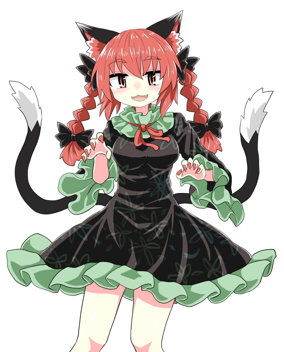 火焔猫燐 「お燐ちゃんです 」|怪獣王チャプス@例大祭き39bのイラスト