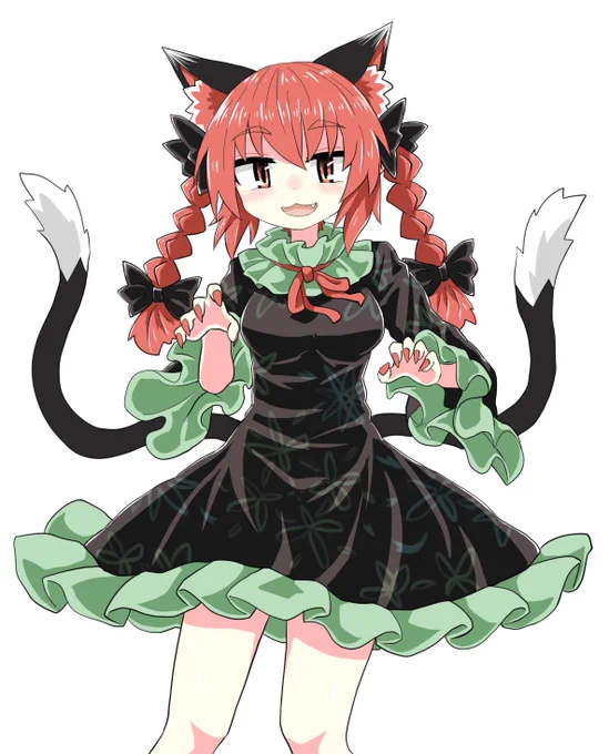 お燐ちゃんです 