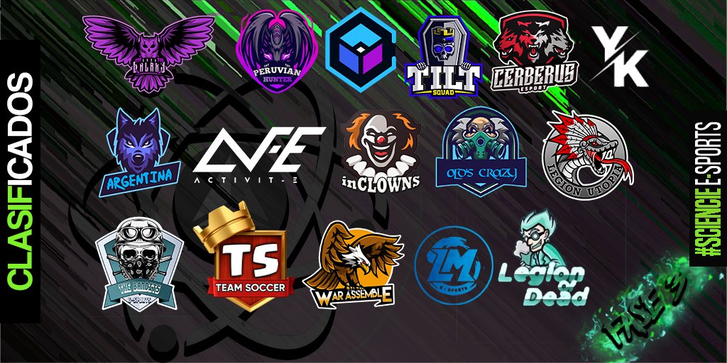 Los clasificados a la fase 3 de la Atom Cup. Entran al nuevo formato de la copa.