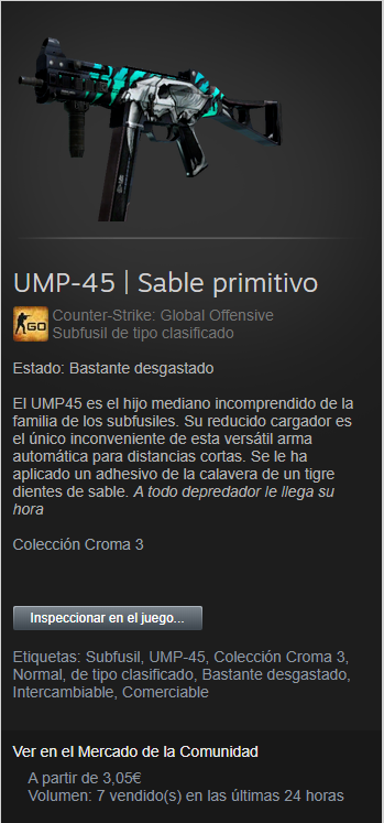 Suenerino's tweet photo. Otro sorteo rápido de 7 días. ¿Te gusta usar en las ECO armas bonitas? 
-Hoy traemos para la gente que usa UMP, (y la que no), una de sus mejores skins.
👉RT &amp; Like
👉Seguir a @SuenerCSGO &amp; @TeamAmnesiacr
👉Rezar al señor topo.
SUERTE Termina el 27 de Julio. https://t.co/46vLE2zcLw
