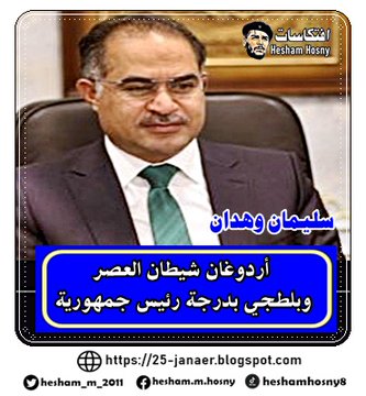 النائب سليمان وهدان ، وكيل مجلس النواب  أردوغان شيطان العصر  وبلطجي بدرجة رئيس جمهورية