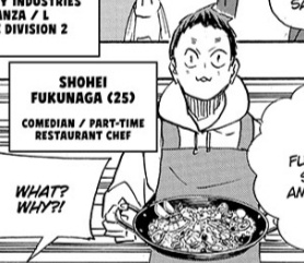 Fukunaga's funny commentaries with his rhyming words finally payed off. 