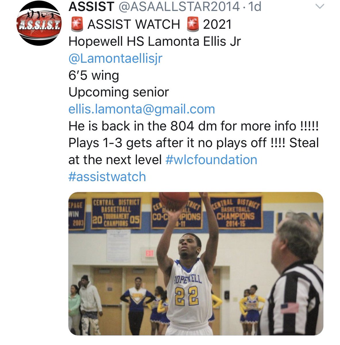 HHS_HOOPS_VA's tweet photo. 👏 @LamontaEllisJr https://t.co/OLxRYgcy7Z
