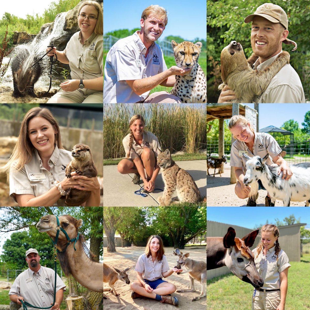 TanganyikaPark's tweet photo. Our animal keepers are the heart, the soul, the backbone of our community--and we can’t wait to introduce them to all of you. Follow along over the next 17 weeks to meet these hand-selected, highly-specialized individuals that keep our animals safe and healthy! https://t.co/bF5V9DbOG6