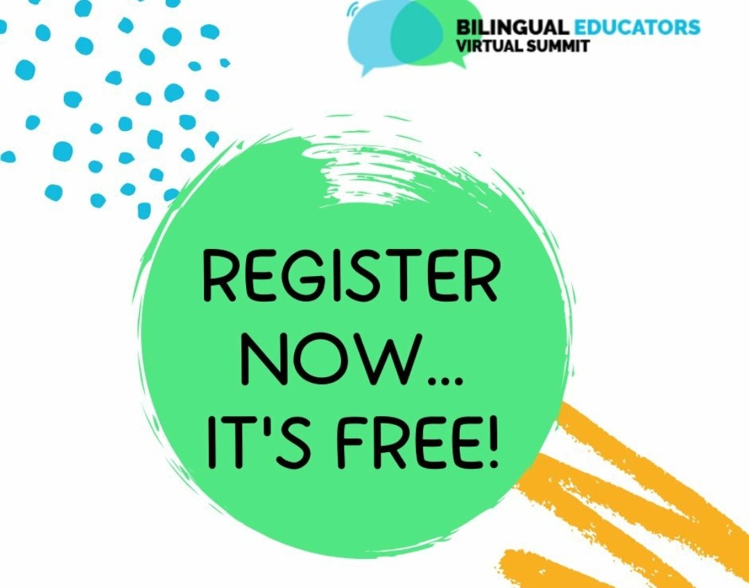 #ELLChat, the Bilingual Educators Virtual Summit begins tomorrow! Topics include: dual language, SP literacy, motivating ELs, content area support...etc. Looking forward to sharing my session on Day 2! #bevs2020 Register for FREE 👇 bit.ly/2WDbxJL