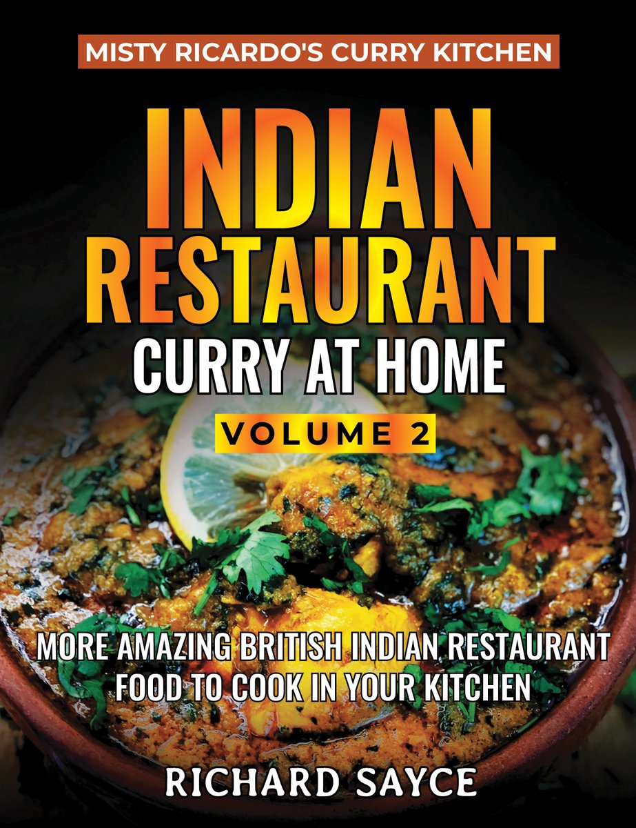 MistyRicardo's tweet photo. Nightime or Daytime, there are lots of cheeky & delicious recipes in the Gourmand award-winning Indian Restaurant Curry at Home Volume 2. Check out reviews @ https://t.co/NTJASVYyMe
#currynight #cookbook #indianrestaurant #curryathome #fakeaway #indianfood #foodie #nomnom #recipe https://t.co/YuowWSFe6P