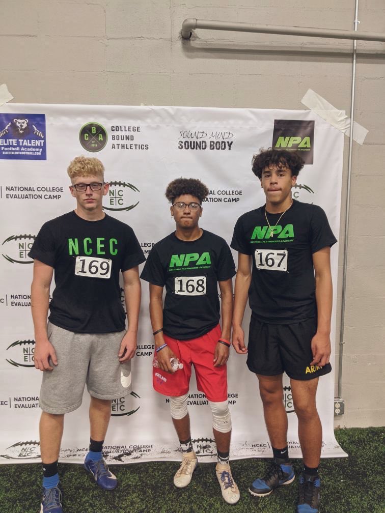 had a great camp this weekend <a href="/CSmithScout/">Chris Smith</a> <a href="/BuckFitz/">NPA/SUPERMAX 100</a> <a href="/BallHawkU/">BallHawkU 🏈🦅</a>