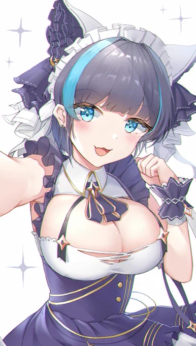 自撮りチェシャー
#アズールレーン 