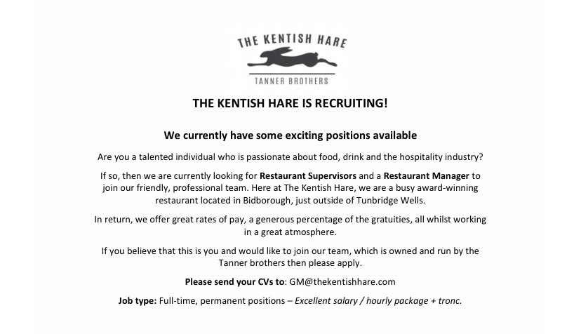 We’re hiring! 

If you’re in search of a new challenge please e-mail your CV to us.