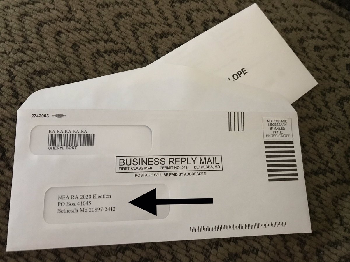 Cheryl Bost Place The Secret Ballot Envelope Inside The Postage Paid Envelope And Position The Return Address Slip So The Address Appears In The Window Ballots Must Be Received By