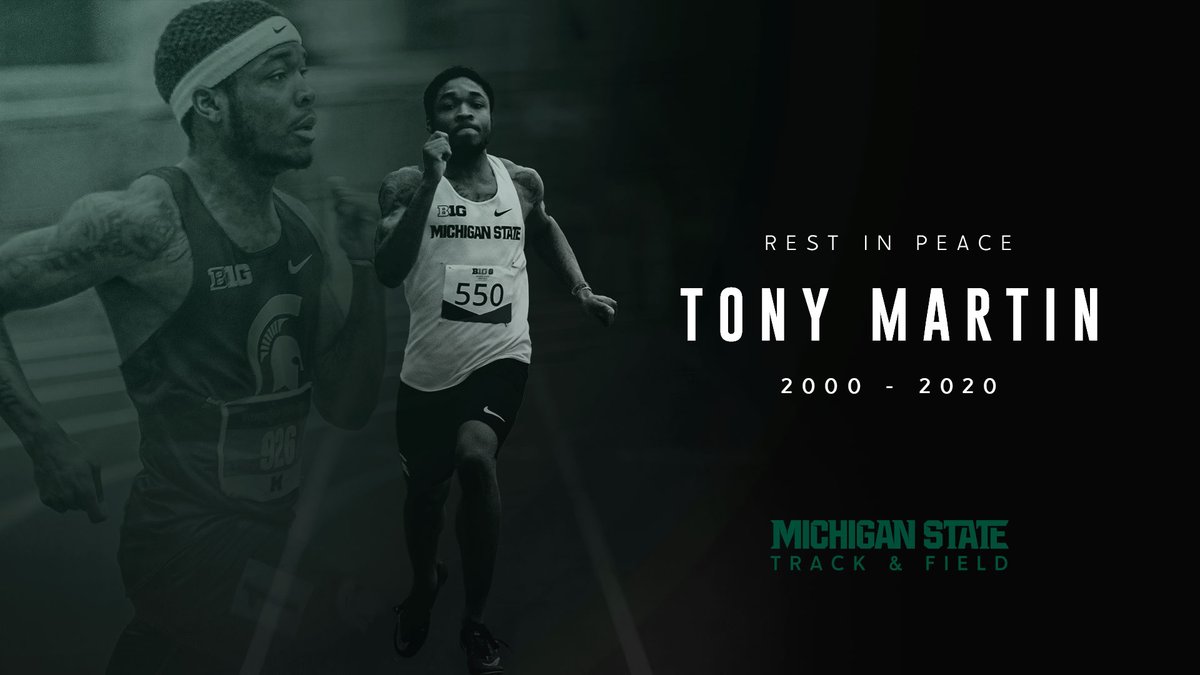 MSU_TFXC's tweet photo. We send our condolences to the family and friends on the passing of Tony Martin. https://t.co/d4yuQNyc7h