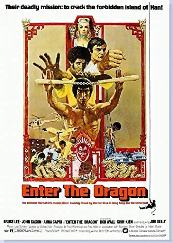 Enter the Dragon (1973)The film was kitsch as fuck, but fun to watch. Bruce Lee fighting baddies was great, definitely going to check out more of his movies.