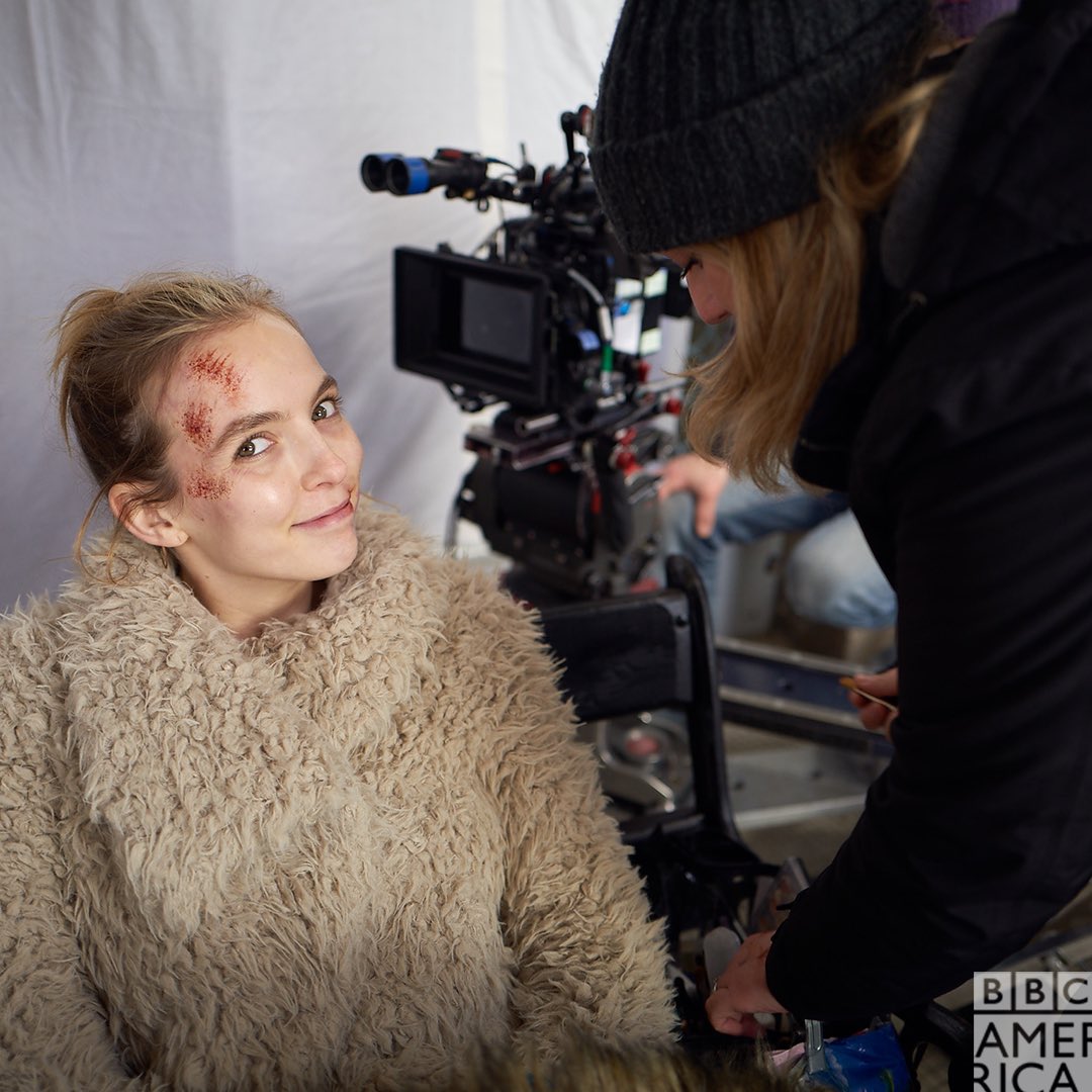 KillingEve's tweet photo. Season One memories. โค๏ธ #KERewatch https://t.co/oH6iPbqiBK