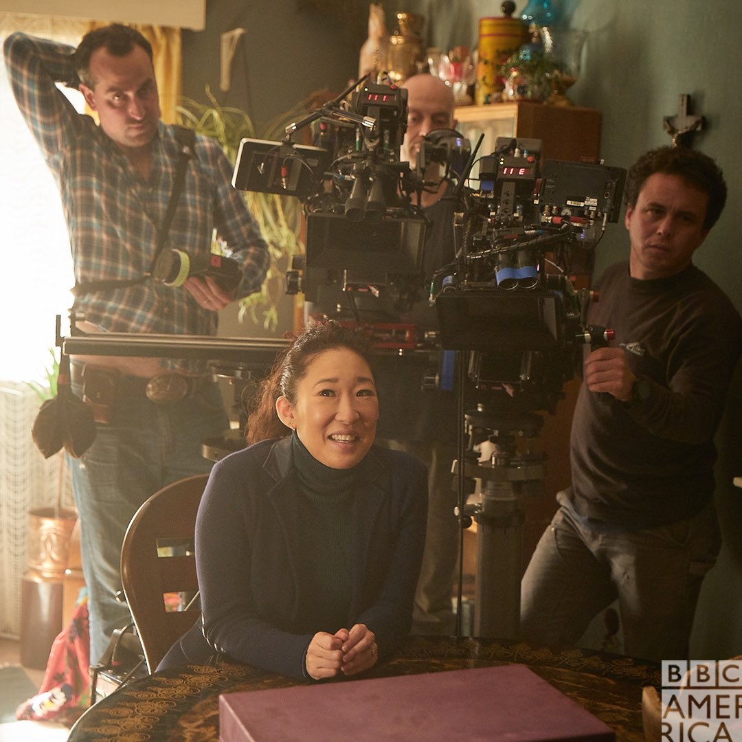 KillingEve's tweet photo. Season One memories. โค๏ธ #KERewatch https://t.co/oH6iPbqiBK