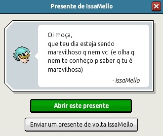 E eu que ganhei o dia com esse elogio!
