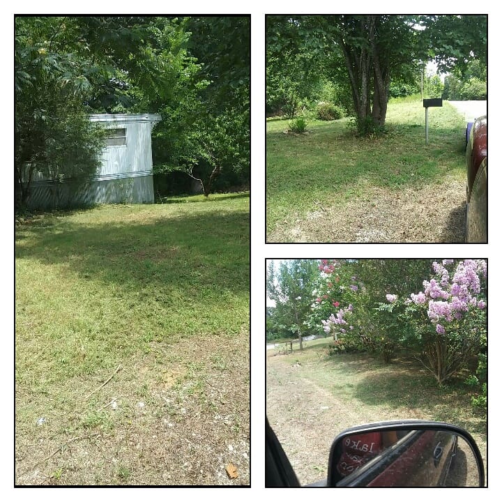 Fmdickeylawnse1's tweet image. Before and after mowing at ruddell hill