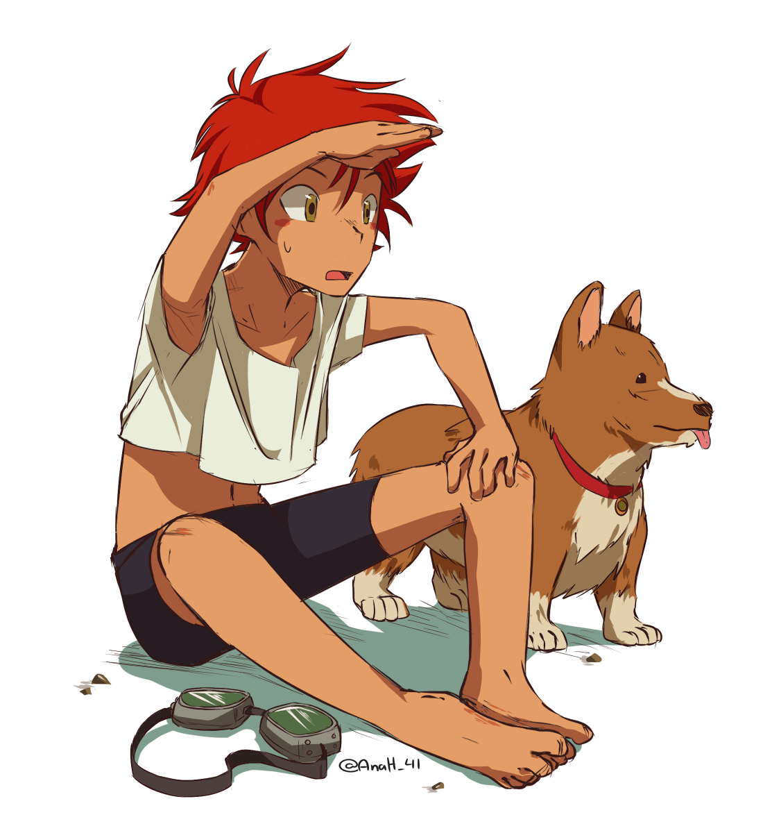 AnaH_41's tweet photo. desenhei a Ed :>

"lição, lição! se ver um estranho siga-o!" https://t.co/TIACkwLKKD