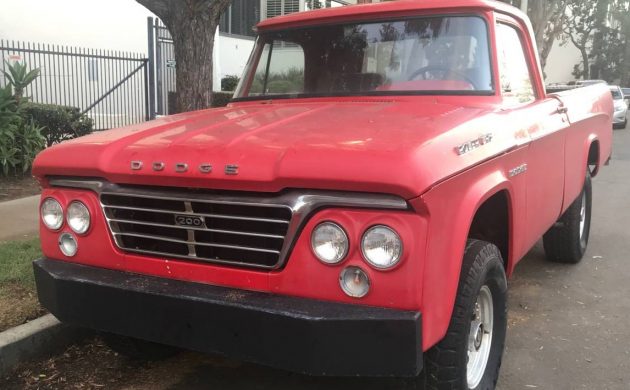 This 1965 Dodge Power Wagon is a former forest service truck with under 20,000 original miles and a 392 Hemi under the hood.  -> barnfinds.com/hemi-powered-f… #Dodge