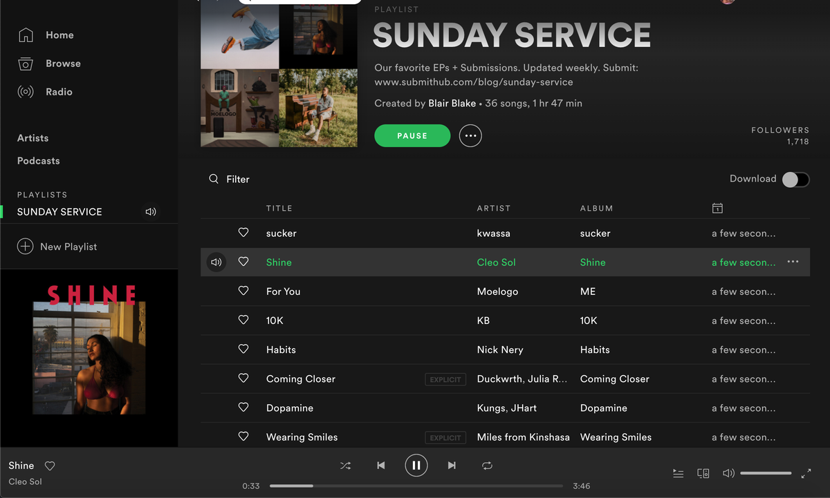 SUNDAY SERVICE (@sundaysrvc) on Twitter photo 🚨UPDATED🚨
ENJOY #NEWMUSIC FROM:
@kwassamusic
<a href="/cleosol/">Cleo</a>
<a href="/moelogo/">Moelogo ( THE YORÙBÁ HEALER )</a>
@nicknerymusic
<a href="/DUCKWRTH/">DUCKWRTH</a>
<a href="/iamnotshane/">iamnotshane</a>
<a href="/milesfromkin_/">Miles from Kinshasa</a>
<a href="/loboiimusic/">Lo Boii</a>
<a href="/AARONTAOS/">Aaron Taos</a>
<a href="/destinCONRAD/">DES.</a> <a href="/ambre/">ambré</a>
@Imjaywatts
<a href="/papiyanks/">YANK$</a>
<a href="/redecaymusic/">redecay</a> + MORE
LISTEN: spoti.fi/2GiBCnc 🚨UPDATED🚨
ENJOY #NEWMUSIC FROM:
@kwassamusic
<a href="/cleosol/">Cleo</a>
<a href="/moelogo/">Moelogo ( THE YORÙBÁ HEALER )</a>
@nicknerymusic
<a href="/DUCKWRTH/">DUCKWRTH</a>
<a href="/iamnotshane/">iamnotshane</a>
<a href="/milesfromkin_/">Miles from Kinshasa</a>
<a href="/loboiimusic/">Lo Boii</a>
<a href="/AARONTAOS/">Aaron Taos</a>
<a href="/destinCONRAD/">DES.</a> <a href="/ambre/">ambré</a>
@Imjaywatts
<a href="/papiyanks/">YANK$</a>
<a href="/redecaymusic/">redecay</a> + MORE
LISTEN: spoti.fi/2GiBCnc