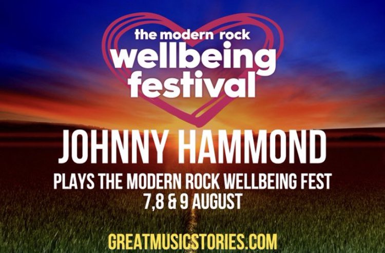 andyfinlay07's tweet image. #GoJohnnyGoGoGo #Modernrockwellbeingfestival delighted you’re in dude @WizardRiff @GuyB_rockshow