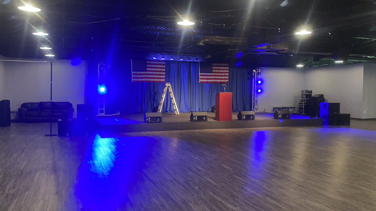 XXL's tweet photo. This is where Kanye West will hold his rally later today https://t.co/9vADfCel6f