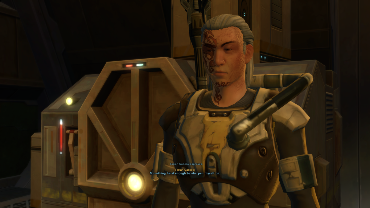 adsinmalgusland's tweet photo. BUT THIS CUSTOMISATION, THOUGH! #toriancadera #swtor https://t.co/fUXLGeVp1w