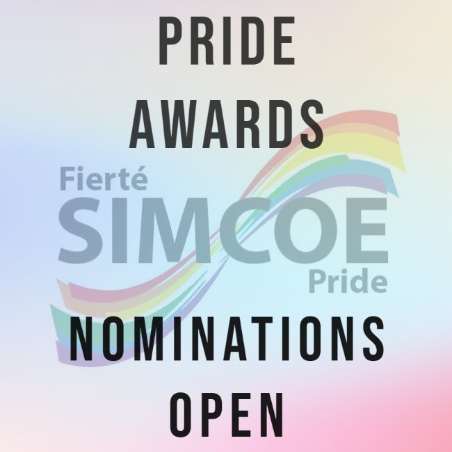 SimcoePride's tweet image. Our 6th Annual Pride Awards nominations are still open! Read about them here: simcoepride.com/awards.html
And don't forget to nominate here: simcoepride.com/nomination-and…