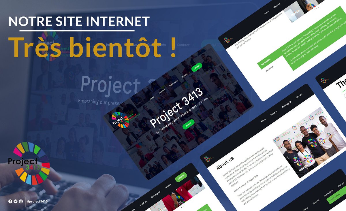 Vous avez entendu parler de <a href="/3413Project/">Project3413</a>,vous vous demandez qui se cachent derrière cette initiative?Quels sont nos missions,notre vision?Retrouvez les réponses à toutes vos questions sur notre site web qui sera lancé,à l'occasion de notre premier anniversaire, 20/07/2020.