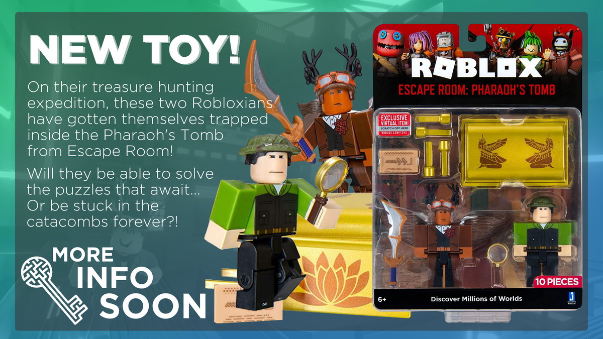 Devultra On Twitter That S Right We Ve Got Brand New Escape Room Robloxtoys Coming Your Way I Ve Been So Excited To Share This With You All An Amazing Thanks To Seemorehearts For Creating - escape room password level 1 roblox