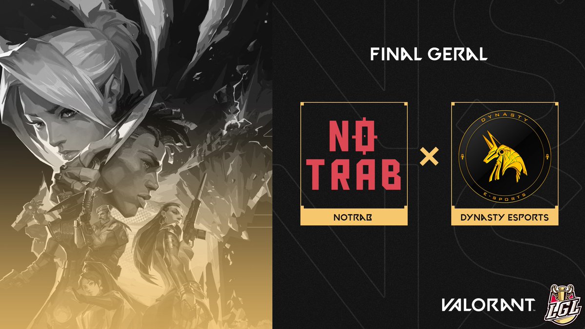 LGL_Oficial's tweet photo. 🏆 TORNEIO | VALORANT - FINAL GERAL
O momento que todos esperavamos chegou! Teremos a Grande final do Terceiro torneio em um confronto que promete. Vem assistir e torcer conosco!
#NoTRAB ⚔️ @dynastybr
📺https://t.co/bcd1kqlrN7
#AnotherLevel | Jogue com os melhores. 🔥 https://t.co/2KnV4FNOVi