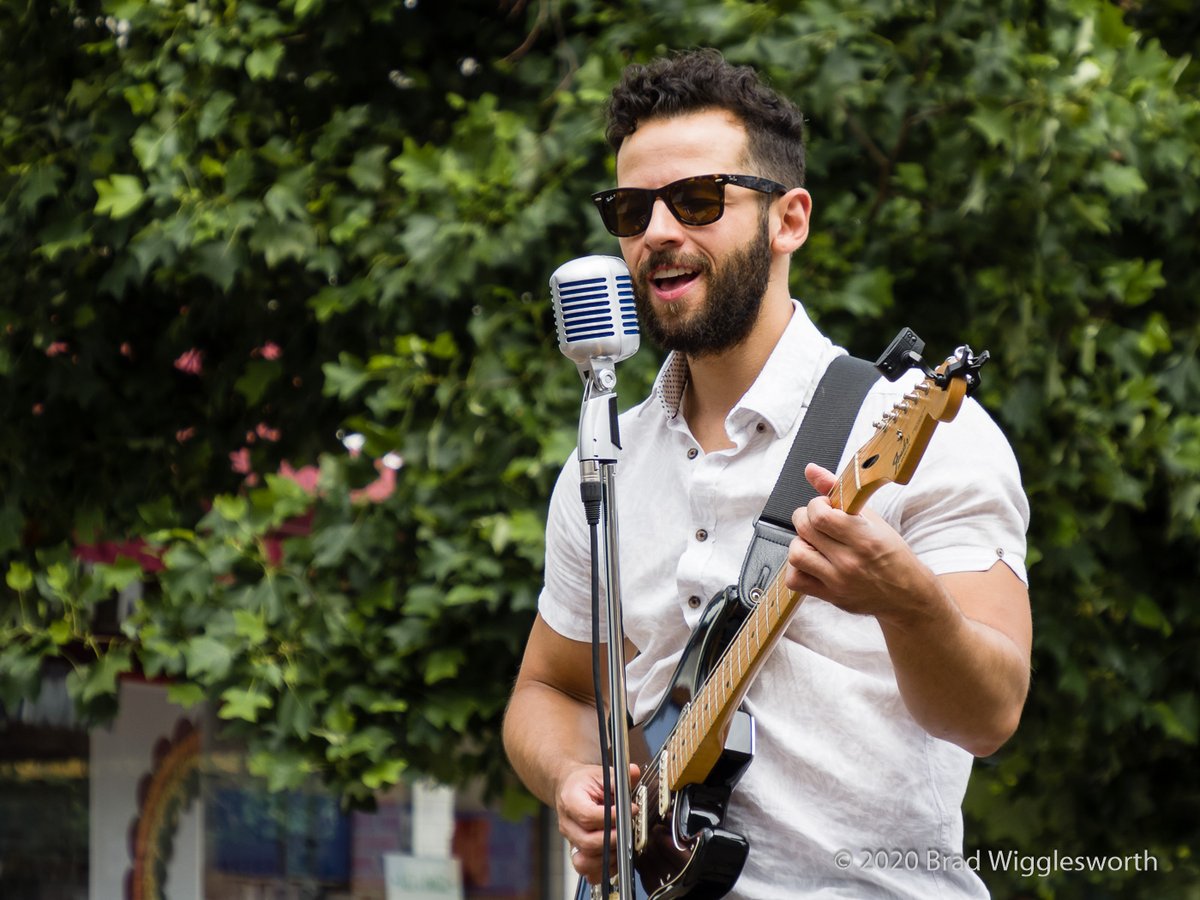 BradWiggs's tweet photo. After so long without, it was great to find @STEViEBOR performing #LiveMusic in #Kingston today. Mostly #Covers but #OriginalMusic too. It was his first live performance since March &amp; my first listen. He played #Merakifestival so has a link to #StAlbans #LocalMusic #SupportMusic https://t.co/mIC00n2g4N
