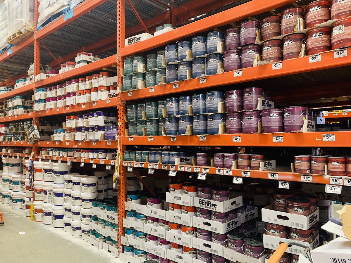KeylaLeeC1's tweet photo. Nothing is particularly hard, if you divide it in to small jobs. Thanks Associates John and Destiny for giving it all. #Packdownchallenge #specialtystrong #paintsquad @HD_LuisD @Home6213 @JasonArigoni @hmalak @kelly_presti @GraceKi23492858 @HBullard13 https://t.co/upyToT0xMH