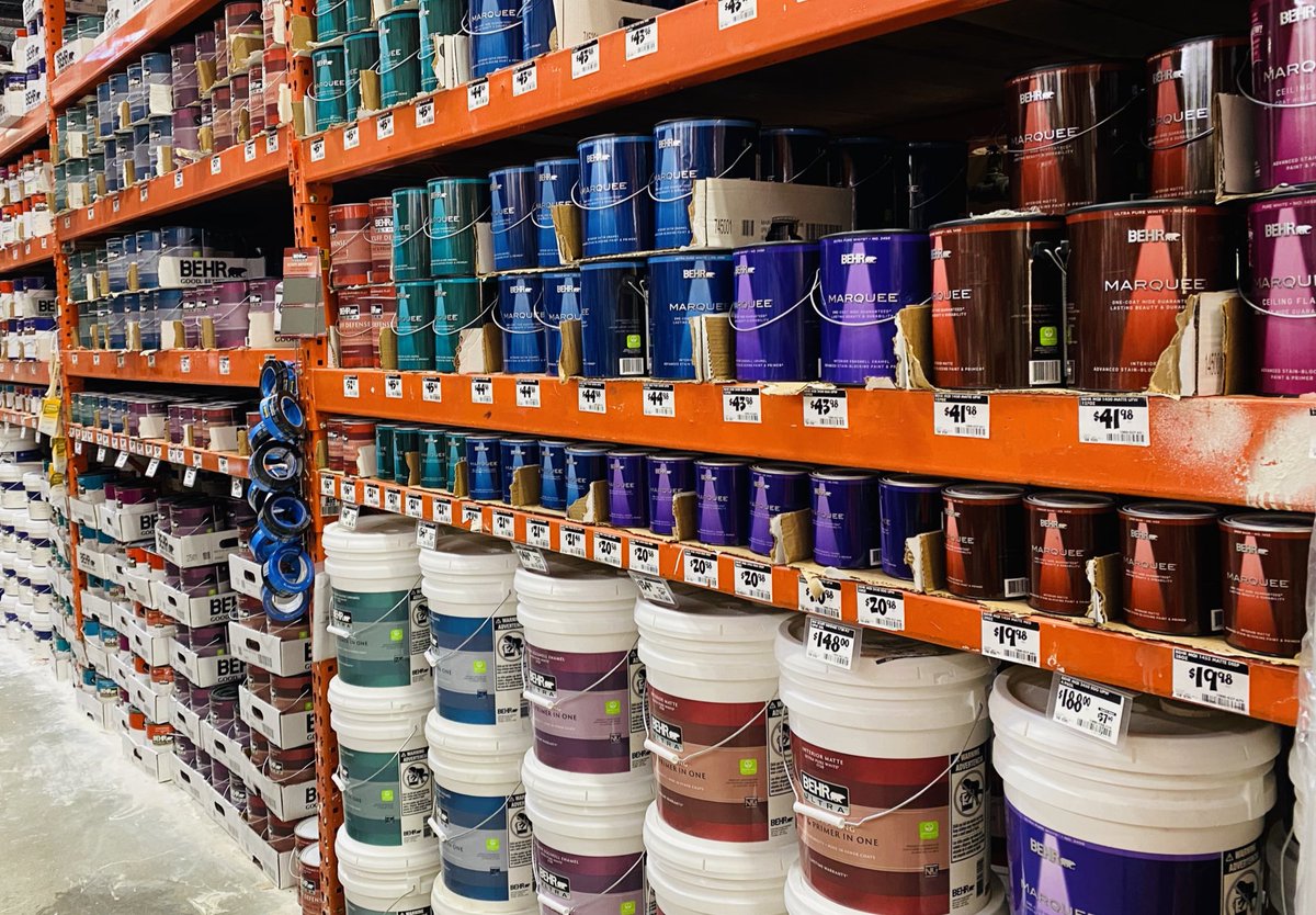 KeylaLeeC1's tweet photo. Nothing is particularly hard, if you divide it in to small jobs. Thanks Associates John and Destiny for giving it all. #Packdownchallenge #specialtystrong #paintsquad @HD_LuisD @Home6213 @JasonArigoni @hmalak @kelly_presti @GraceKi23492858 @HBullard13 https://t.co/upyToT0xMH