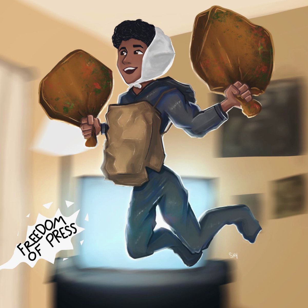 PotatoCookie4's tweet image. FREEDOM OF PRESS
I’m so glad Gavin is back
He’s my favorite 
@ThomasSanders