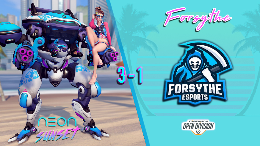NeonSunsetOW's tweet photo. We put an end to a Rebellion and move on to play 86IQ
GGS @ForsytheEsports https://t.co/kg6Rkn7Uzu
