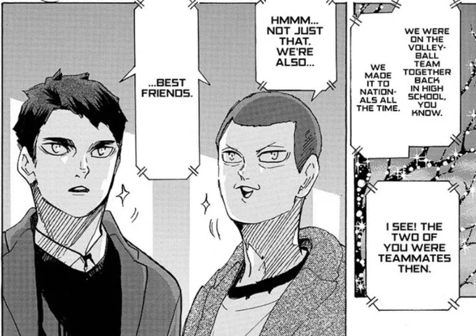 @_miintee Don't worry ushijima showed up in my dreams too months ago and his outfit is also similar to this (in my dreams i was drunk HSHDHDHF) that dream made me fall in love w ushijima so much more hahahaha 