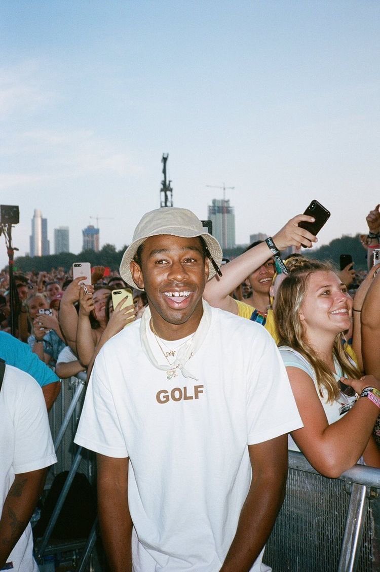 tyler the creator smiling: a thread <3