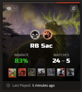 PraetorMtG's tweet photo. Back to Top 400 with RB Sac 👌

@Rebel_GN 

#REBELMAGIC https://t.co/GwMUXDCEJS