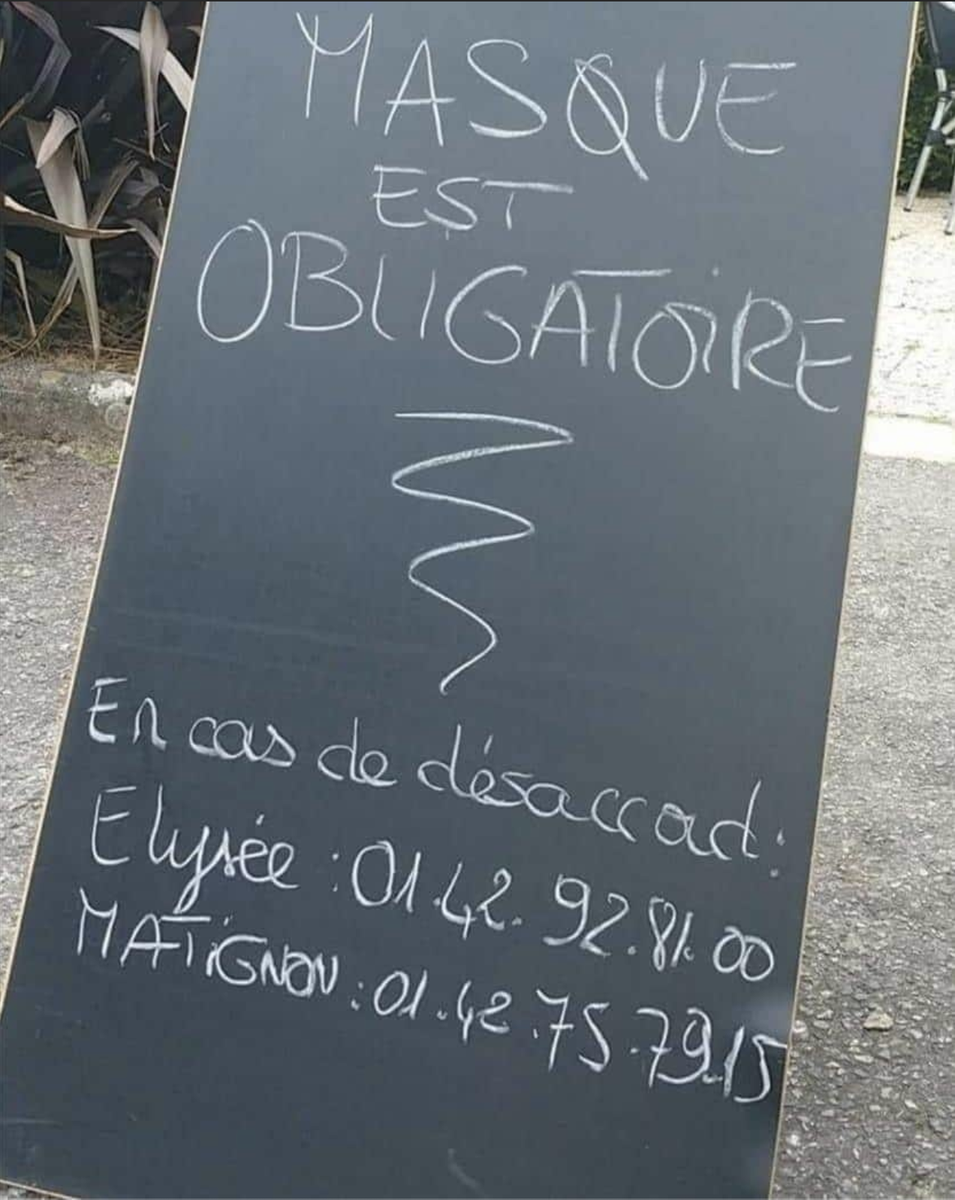 jebosseenGD's tweet photo. Pour rappel, le port du masque est obligatoire dans les centres commerciaux de France aujourd'hui.

En cas de réclamation, contactez les personnes concernées. https://t.co/GeV1NW0MYl