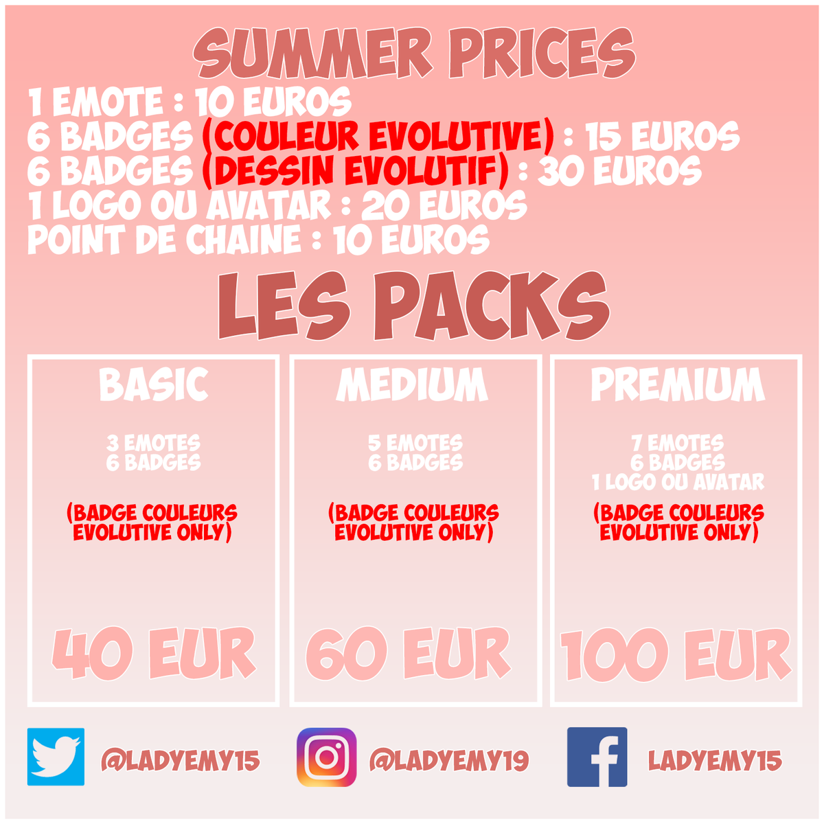 ImNextGG's tweet photo. hello ! je vous rappelle que pendant l'été je fais de bons rabais sur mes tarifs ! alors profitez en pour vous lancer :stuck_out_tongue: dispo mp ou sur mes réseaux ^^ https://t.co/im0HM5tcjH