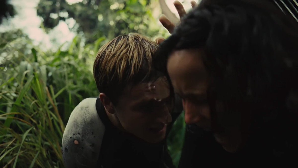 his PAIN DURING THIS SCENE