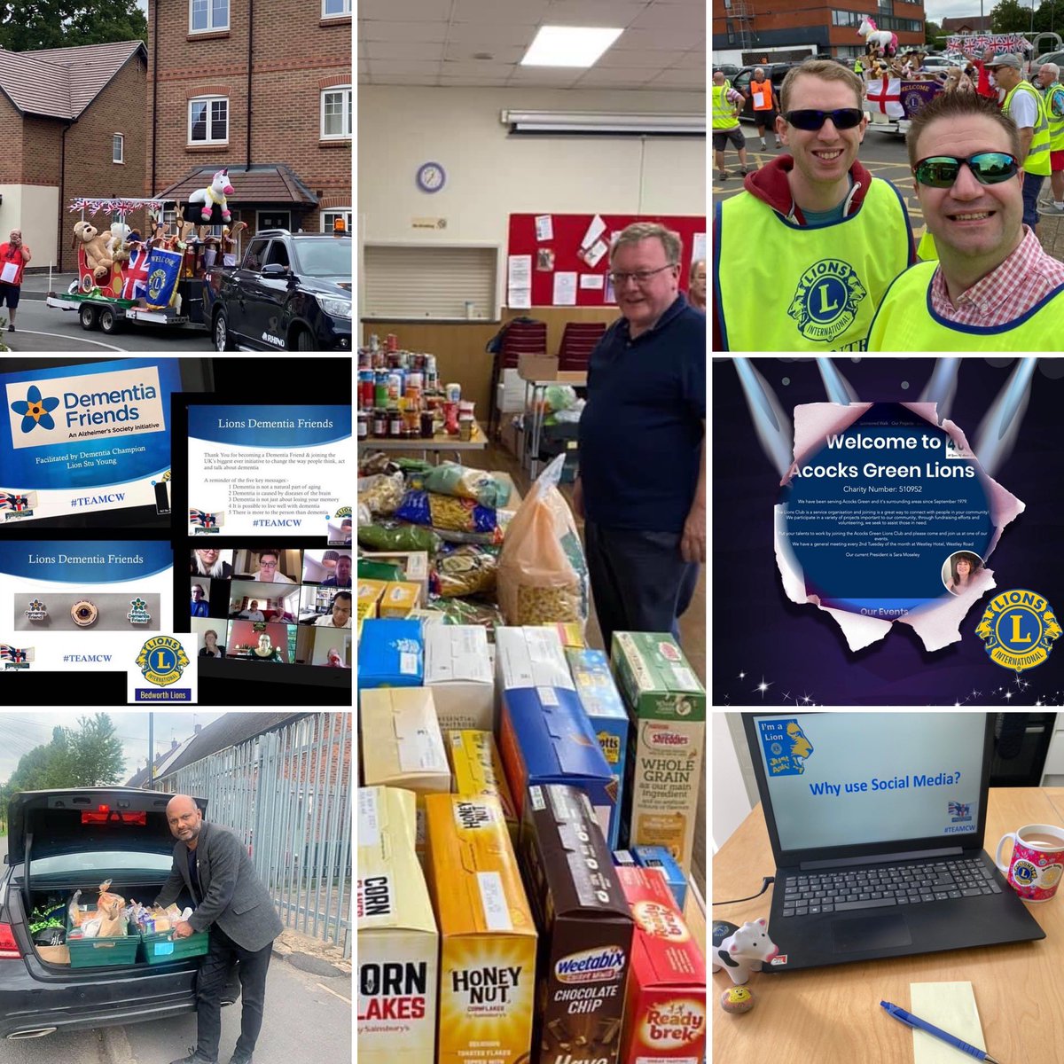 ✅Weekly Round Up
🦁Lions love working together,this week collecting food using a Summer Sleigh
👏More COVID support &amp; the launch of a new website
💙Social Media and Dementia Friends Workshops attended by Lions throughout the District &amp; beyond
#WeServe #foodbank #dementia #TeamCW