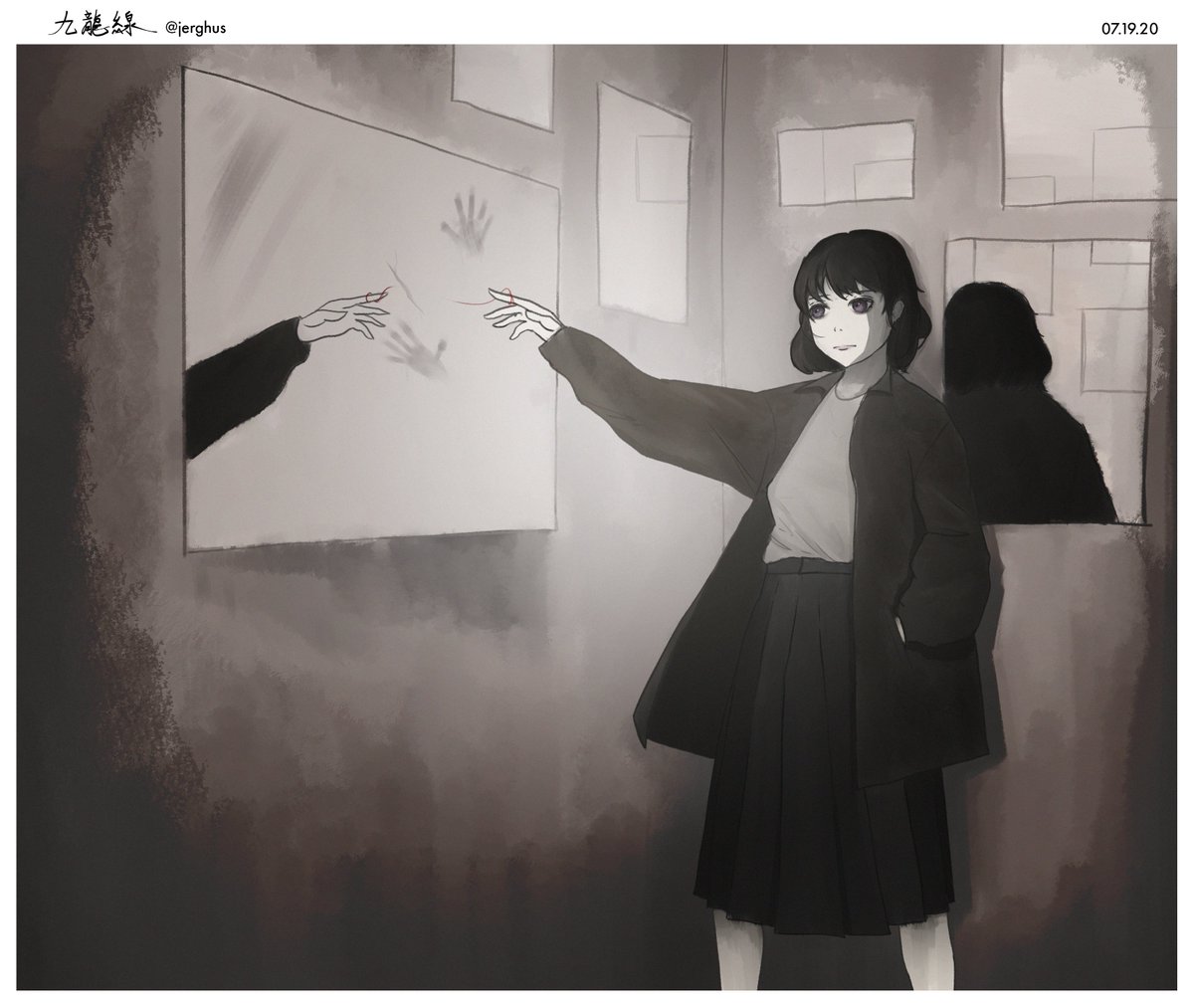jerghus's tweet photo. 「反照」, "Reflection"
Finally able to get something out after a massive block https://t.co/rZWEeifIyf