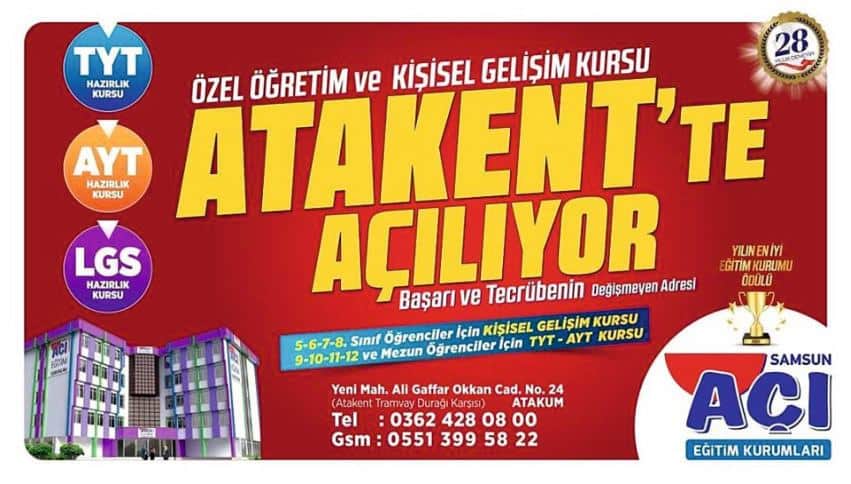 Yüksek Başarının Değişmeyen Adresi