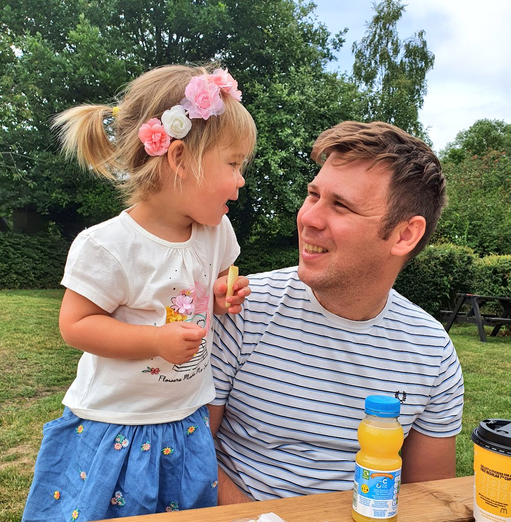 WingingitMother's tweet photo. Quickly picked up these adorable outfits in @asda for our day out. Jacob was so happy to have his favourite dinosaur, brachiosaurus on his shirt and Jasmin loved twirling around with her flowery skirt and having flowers in her hair just like the girl on her t-shirt 🥰😍. https://t.co/RpdHsetumy