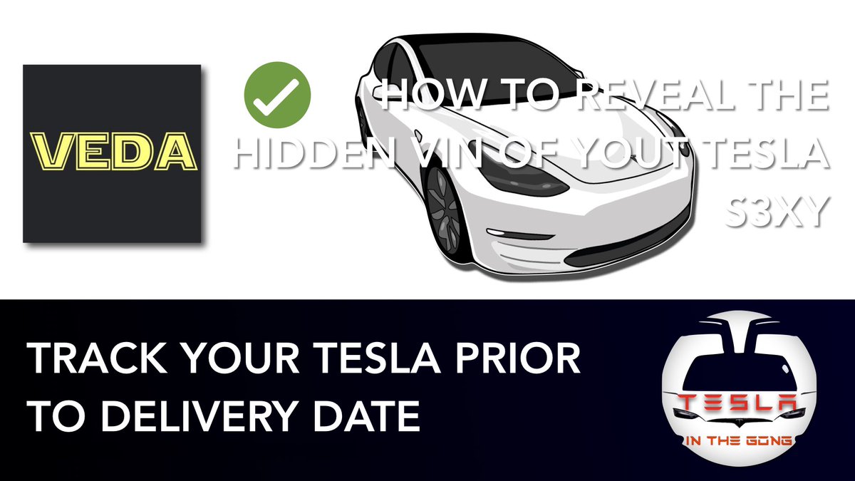 TeslaGong's tweet photo. How to reveal hidden Tesla VIN and track your S3XY
https://t.co/bTUCPPW3Co
featuring @VedaPrime - fascinating service mate ! https://t.co/QTtlsld5oJ